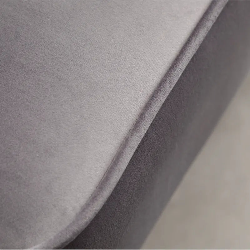 Contemporary Velvet Upholstered Accent Chair