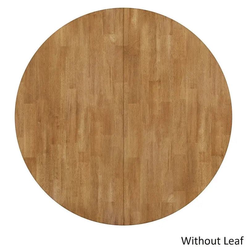 Two-tone Oval Solid Wood Dining Table