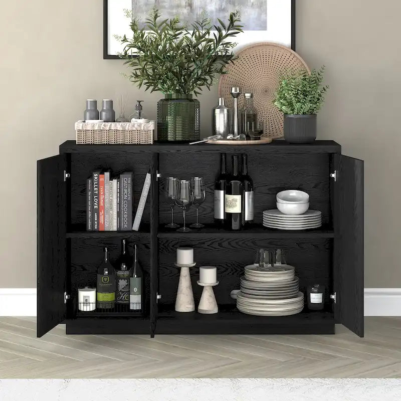 48 Wide Rectangular Buffet Table - 47.5 Wide