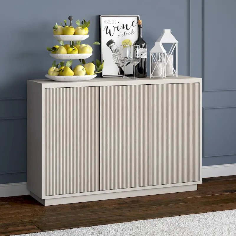 48 Wide Rectangular Buffet Table - 47.5 Wide