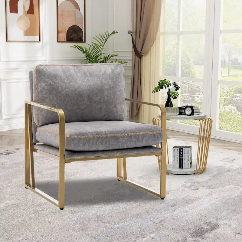 Akzentstühle, Wohnzimmerstühle aus Leinen, Sessel und Akzentstühle für das Wohnzimmer