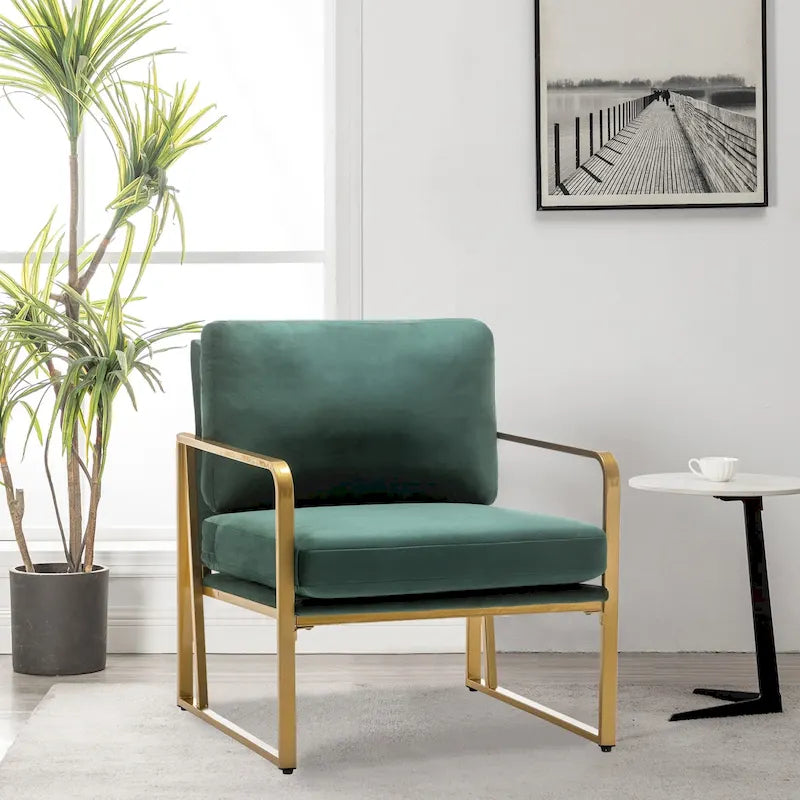 Accent Chairs, Living Room Chairs Linen Arm Chair Accent Chairs for Living Room