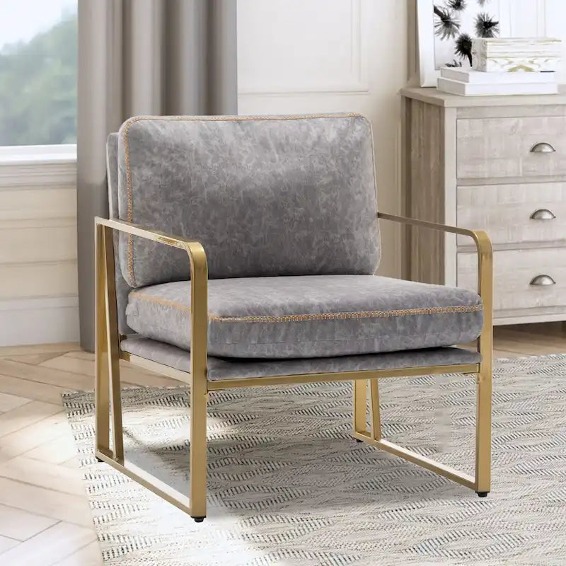 Accent Chairs, Living Room Chairs Linen Arm Chair Accent Chairs for Living Room