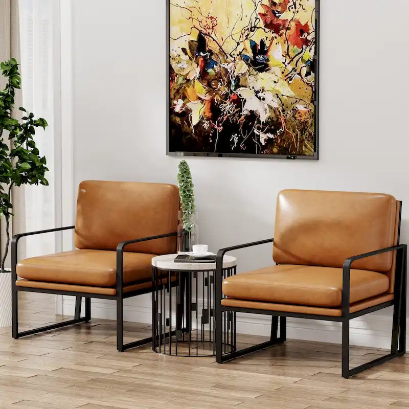 Accent Chairs, Living Room Chairs Linen Arm Chair Accent Chairs for Living Room
