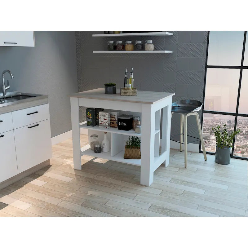 Antibacterial Surface Kitchen Island
