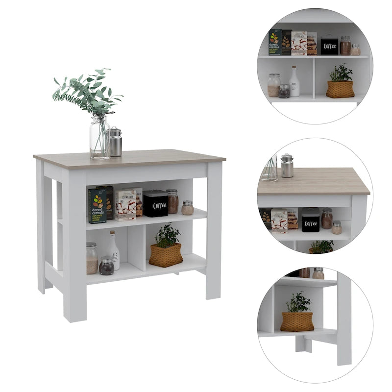 Antibacterial Surface Kitchen Island