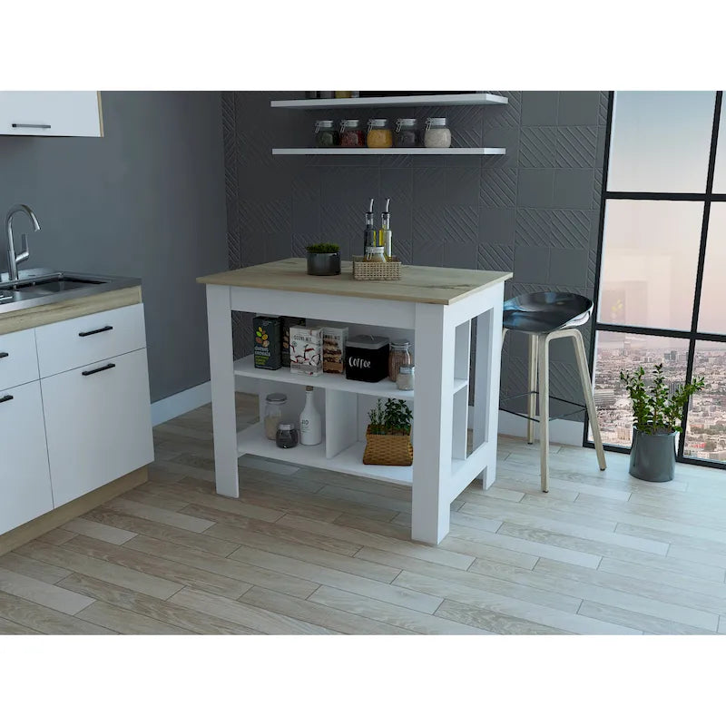 Antibacterial Surface Kitchen Island