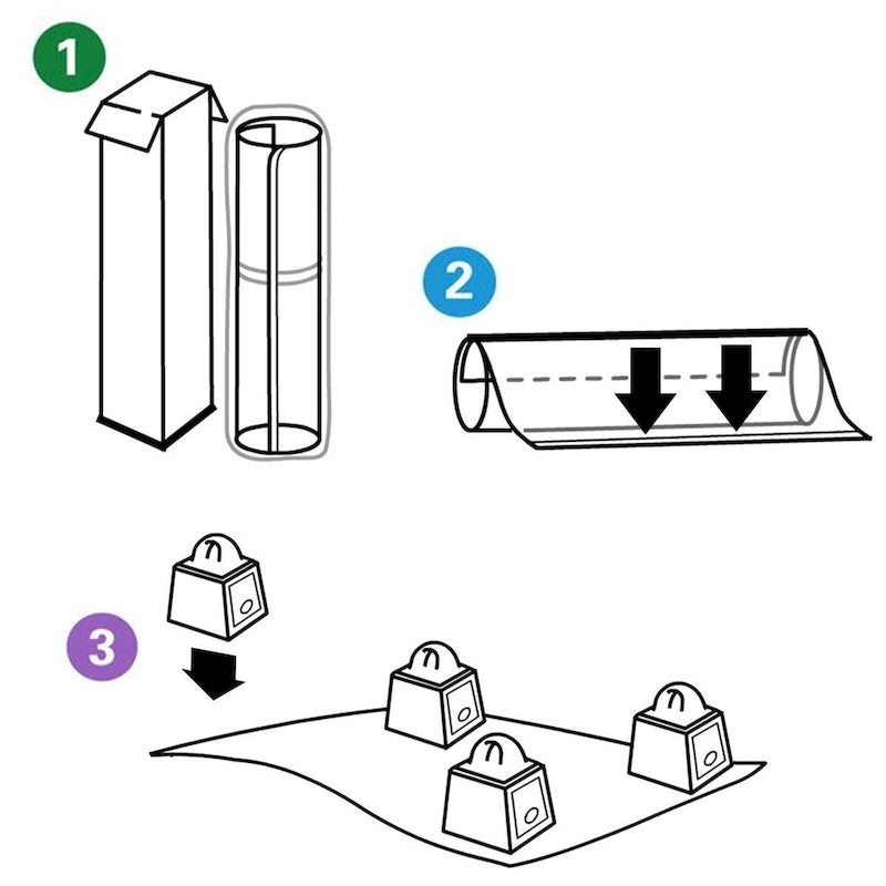 Nieuwe modieuze transparante bureaustoelmat van PVC met studs