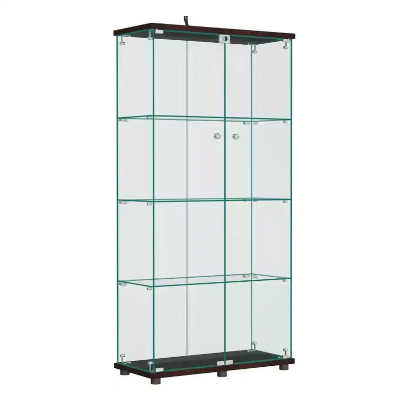 64.5 X 32 Glasvitrine, Sammlervitrine mit Schloss