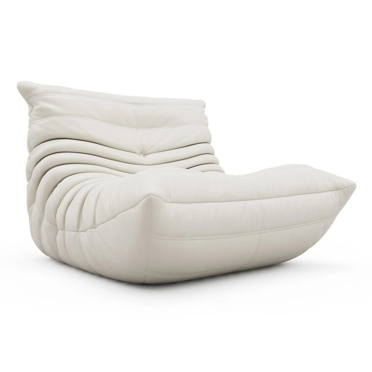 Furgle-Sofa aus Mikrofaserleder, ergonomisches Design, bequemes Bodensofa