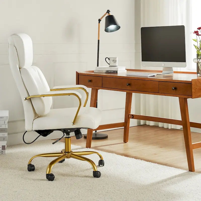 Ergonomische bureaustoel met lendensteun
