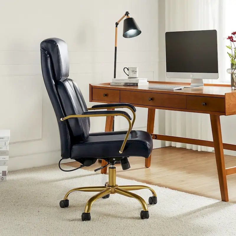 Ergonomische bureaustoel met lendensteun
