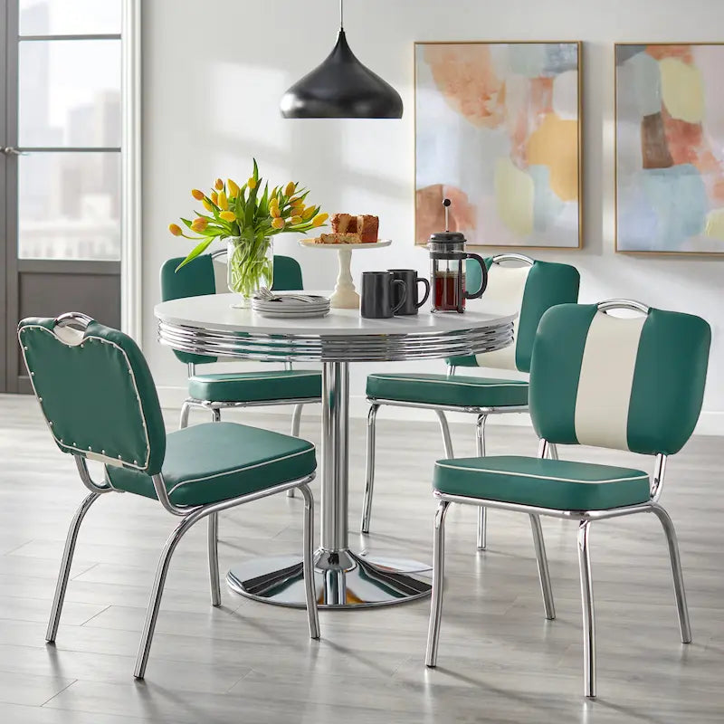Simple Living Raleigh retro-eetset met 5 delen