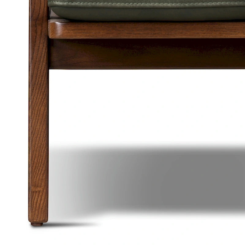 Leder-Loungesessel – echtes italienisches Vollnarbenleder
