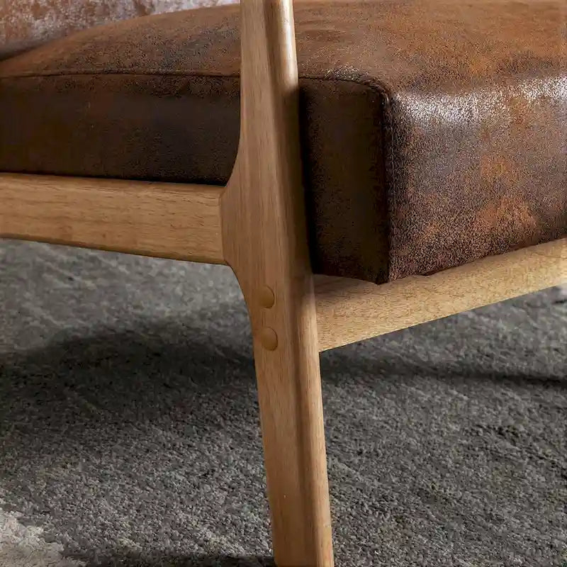Poltrona vintage moderna di metà secolo Glostrup