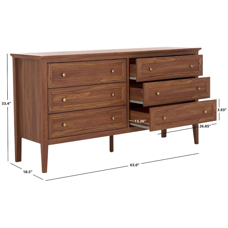 6 Drawer Dresser