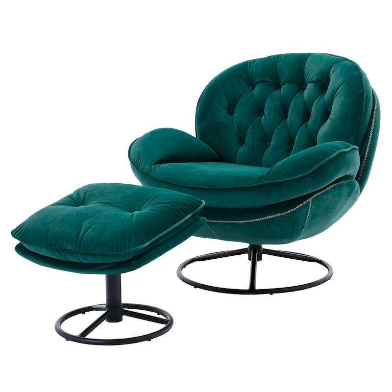 Polstersessel, TV-Sessel, Wohnzimmersessel mit Hocker