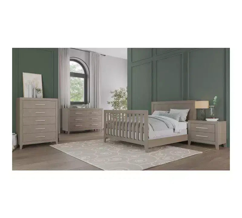 Child Craft Kieran Kinderzimmer-Set, 3-teilig, mit Babybett, Kommode und Schubladenkommode; einschließlich 4-in-1 umbaubarem Babybett