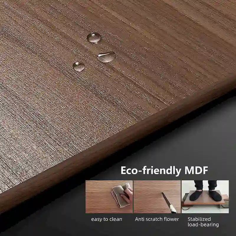 Meuble TV moderne rétractable et extensible avec 4 tiroirs, jusqu’à 103 pouces - 78.54D x 15.74W x 13.78H
