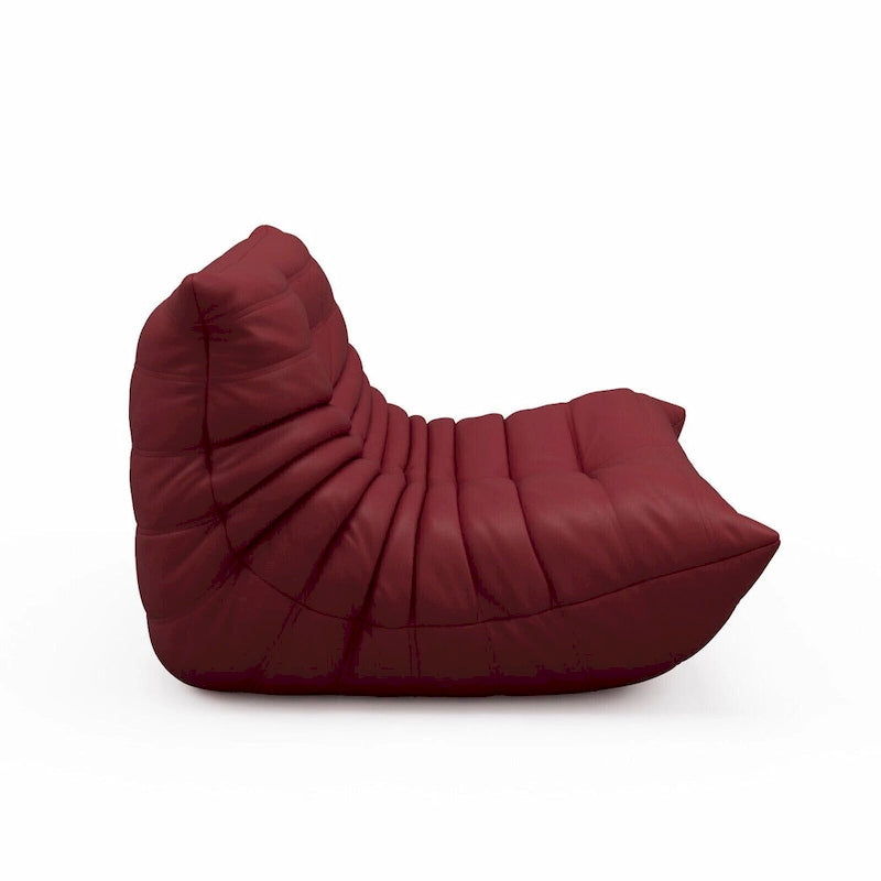 Furgle-Sofa aus Mikrofaserleder, ergonomisches Design, bequemes Bodensofa