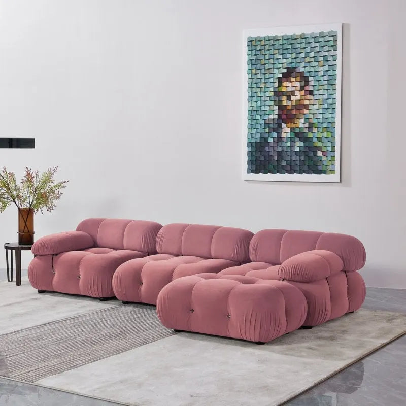 Daimion 4-teiliges Polsterecksofa