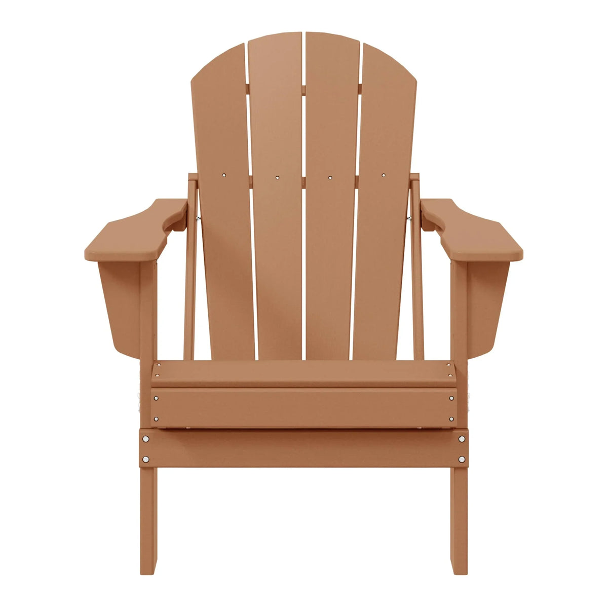 Polytrends Laguna Adirondack-Klappstuhl für die Terrasse, lichtecht und wetterbeständig