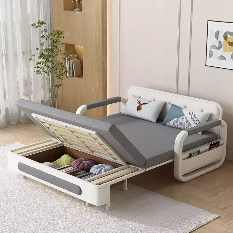 Divano letto moderno Luck Live da 62.2in., multifunzionale con contenitore