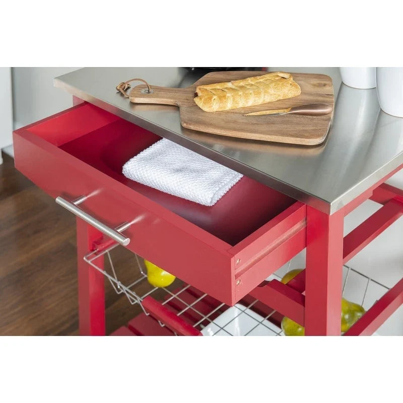 Carrello da cucina compatto e mobile Jake