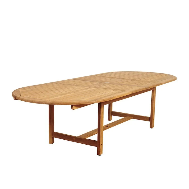 Ensemble de salle à manger extensible de patio Amazonia Teak Sessa, 13 pièces - 13 pièces
