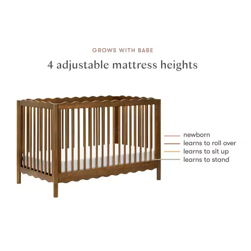 Lettino trasformabile 4 in 1 Babyletto Swell con kit di conversione in letto per bambini