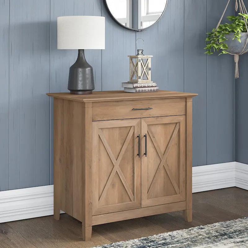 Key West secretaire met opbergkast van Bush Furniture