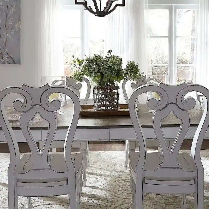 Magnolia Manor Stuhl mit geschwungener Rückenlehne (2er-Set)