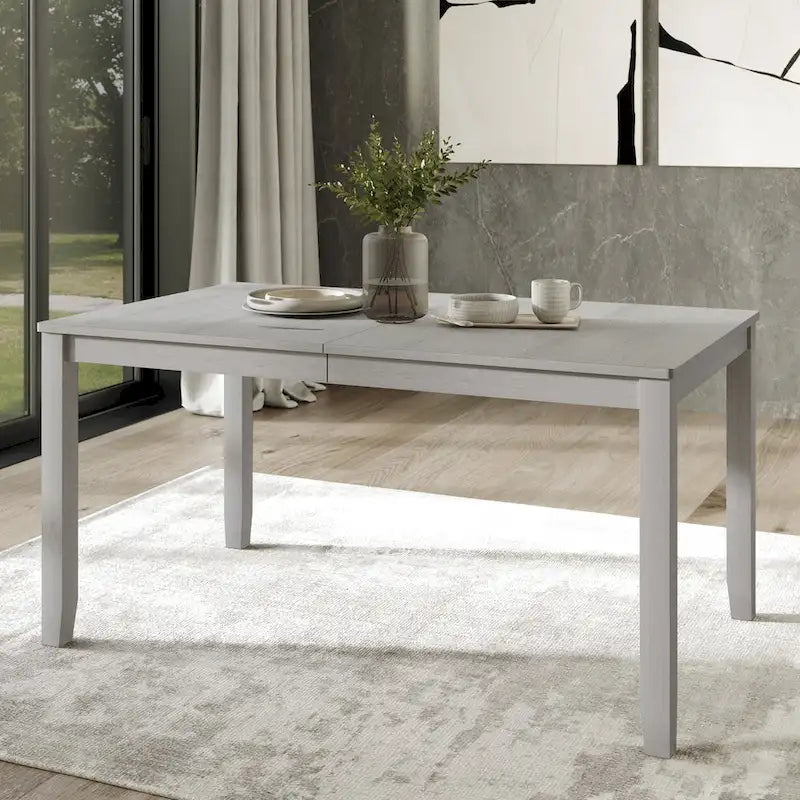 CraftPorch klassisches Esszimmer-Set aus Holz, 7-teilig