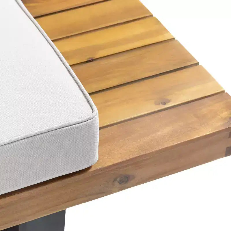L-vormige modulaire loungeset voor buiten, tuinloungeset met salontafel en waterbestendige kussens - ModernLuxe