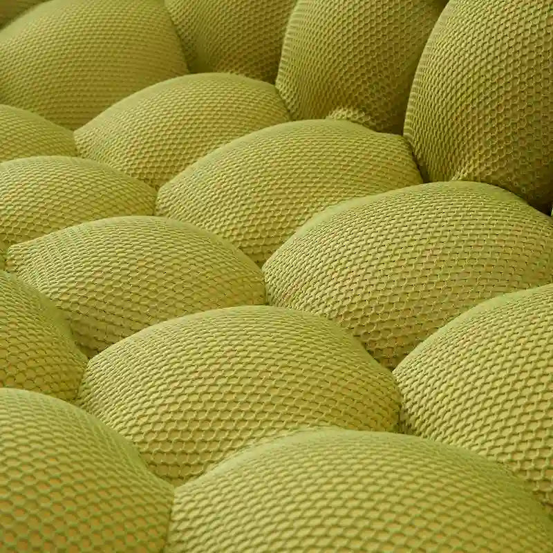 Canapé bulle incurvé paresseux 2 places, en forme de nid d’abeille, avec tissu textile 3D, pour salon, appartement
