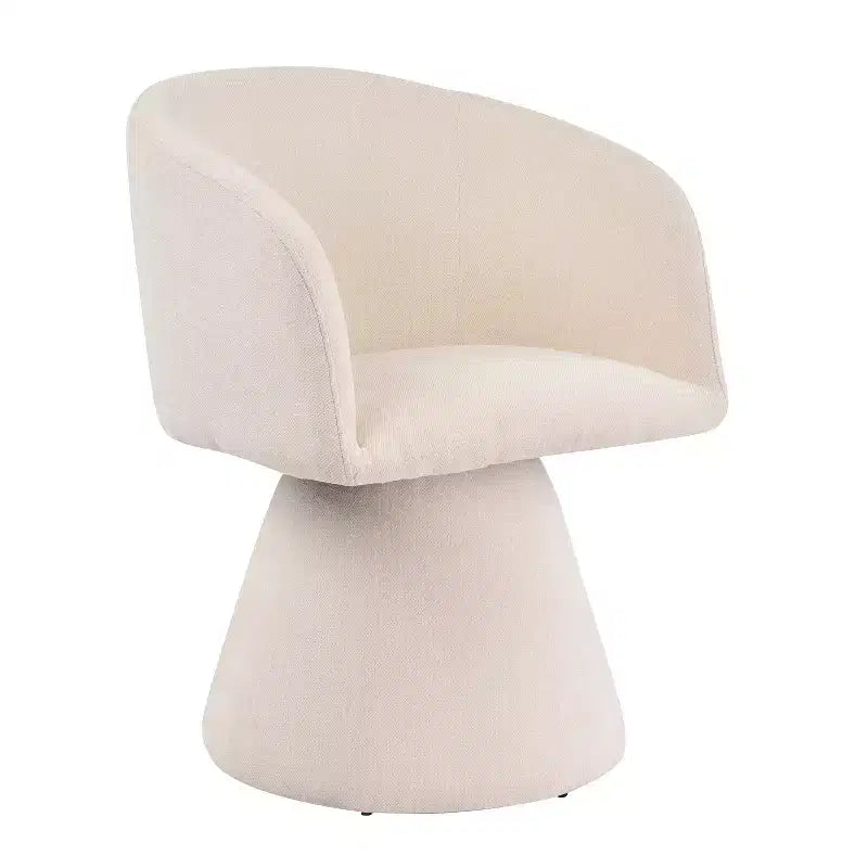 Set da pranzo moderno Christopher Knight Home Yodsak da 7 pezzi in legno e metallo con sedie girevoli a 180