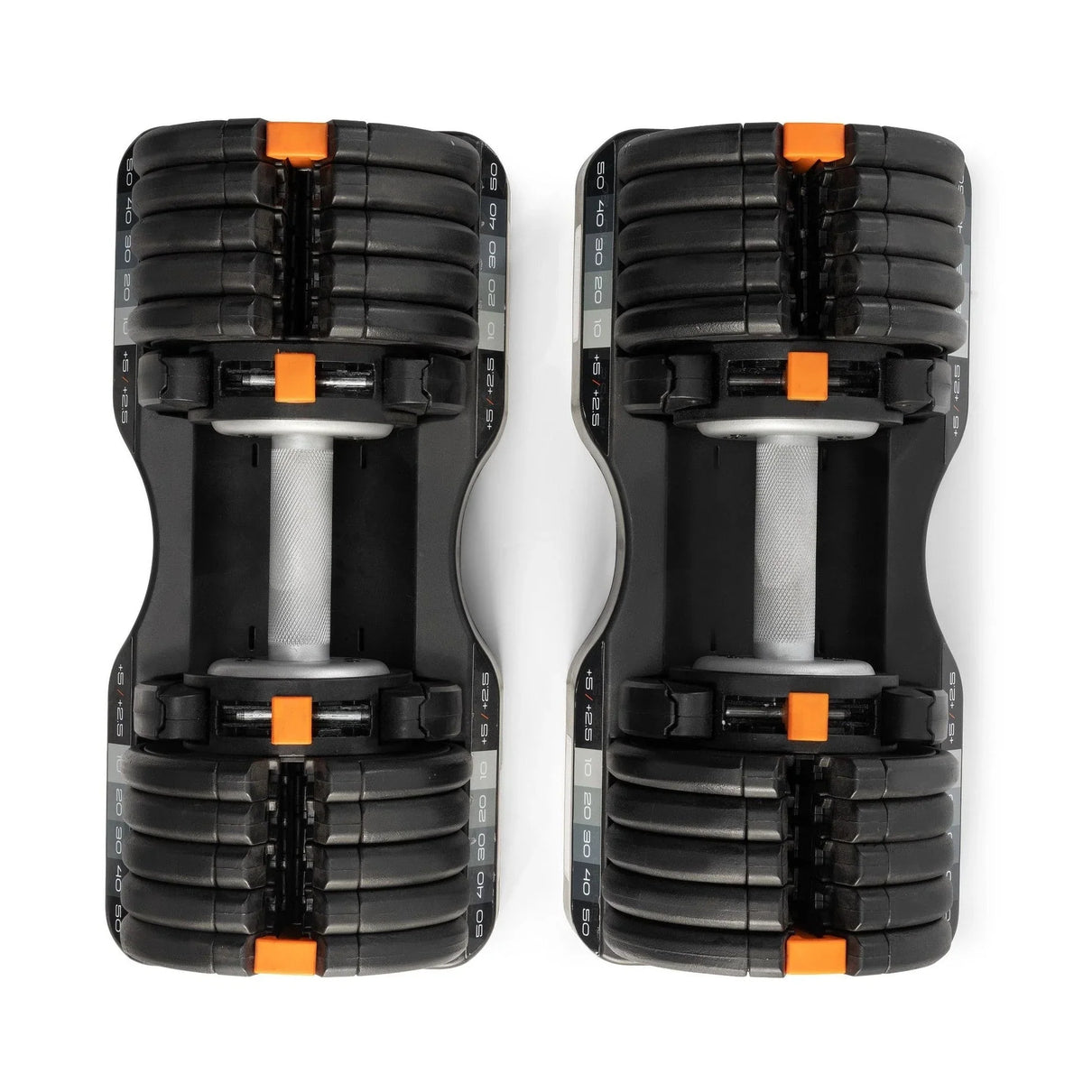 NordicTrack dumbbellset van 55 lb met instelbaar gewicht