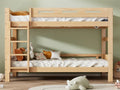 Bett - helles Naturholz (natur) 2