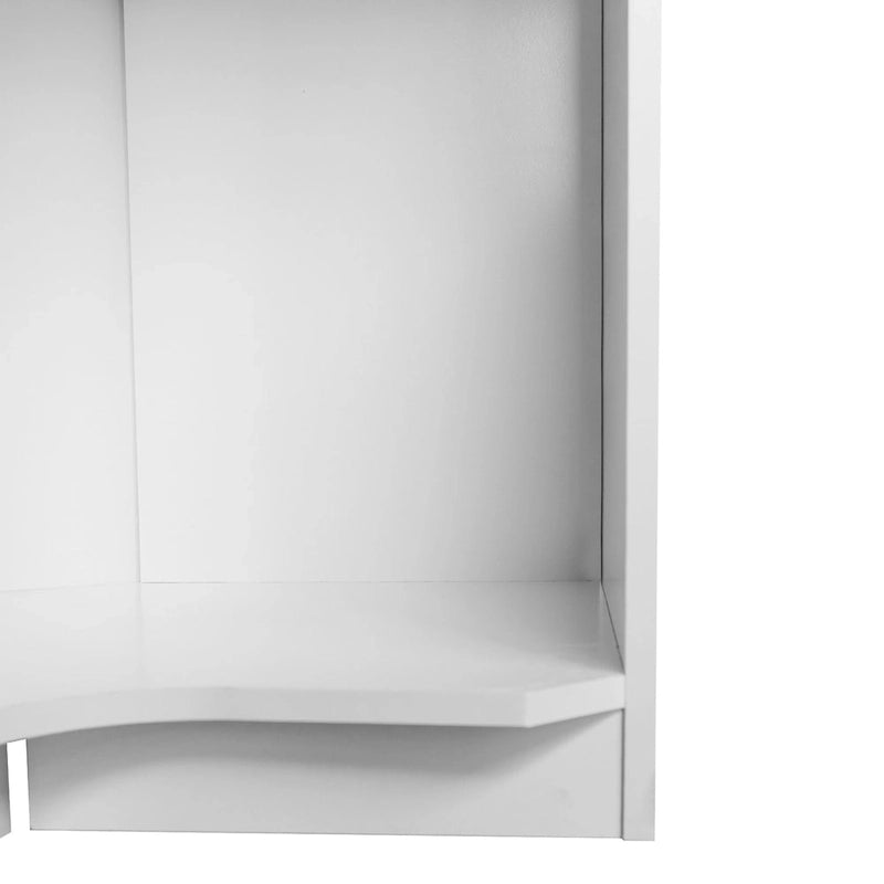 Polygon-Eckkleiderschrank mit 2 Türen