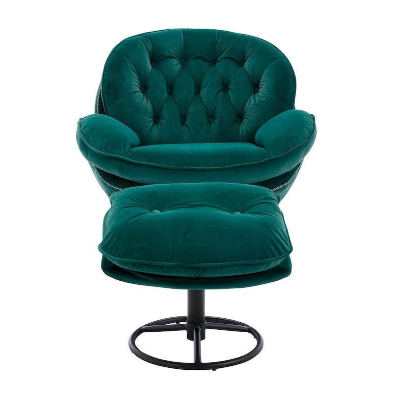Polstersessel, TV-Sessel, Wohnzimmersessel mit Hocker