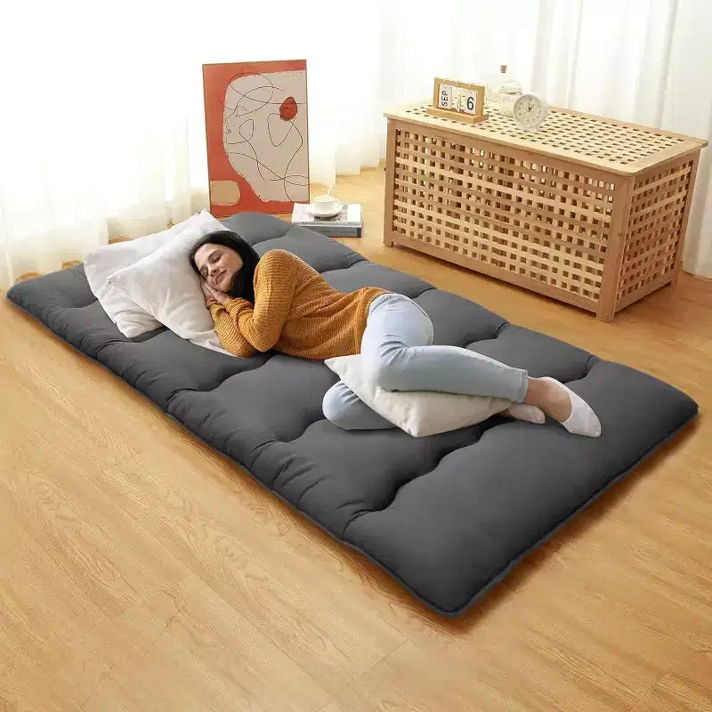 Matelas futon japonais, tapis de sol pliable pour dormir, tatami pour la maison et le camping