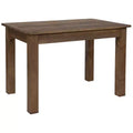 Tavolo da pranzo rettangolare in pino massello stile farmhouse Flash Furniture, 46 x 30