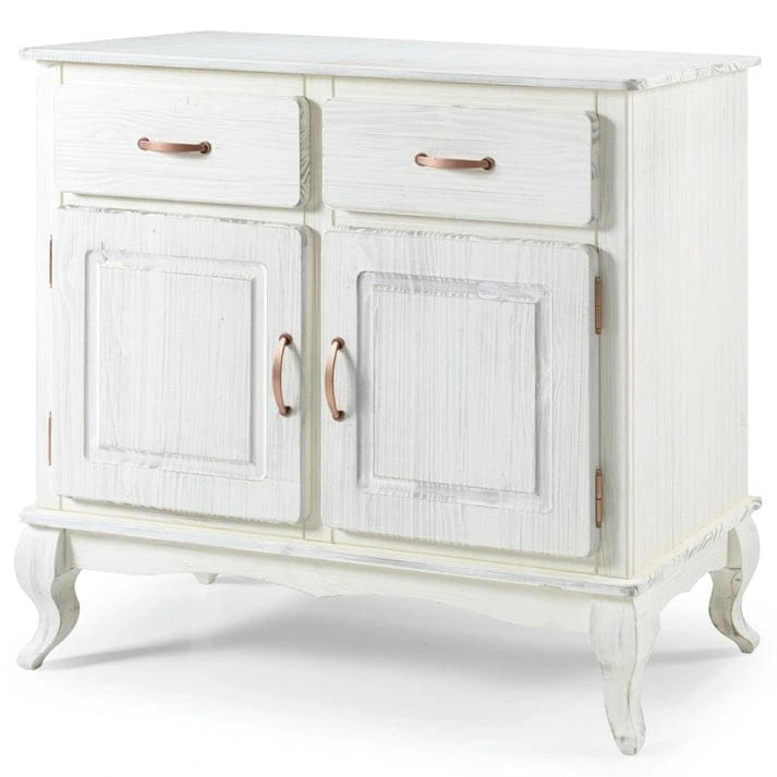 Grünes Sideboard aus Holz