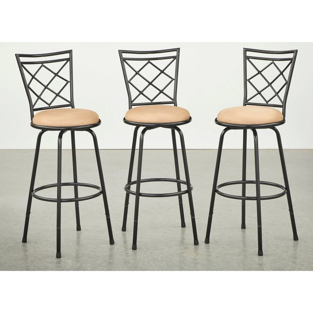 Simple Living Alyssa verstelbare draaikrukken (set van 3)