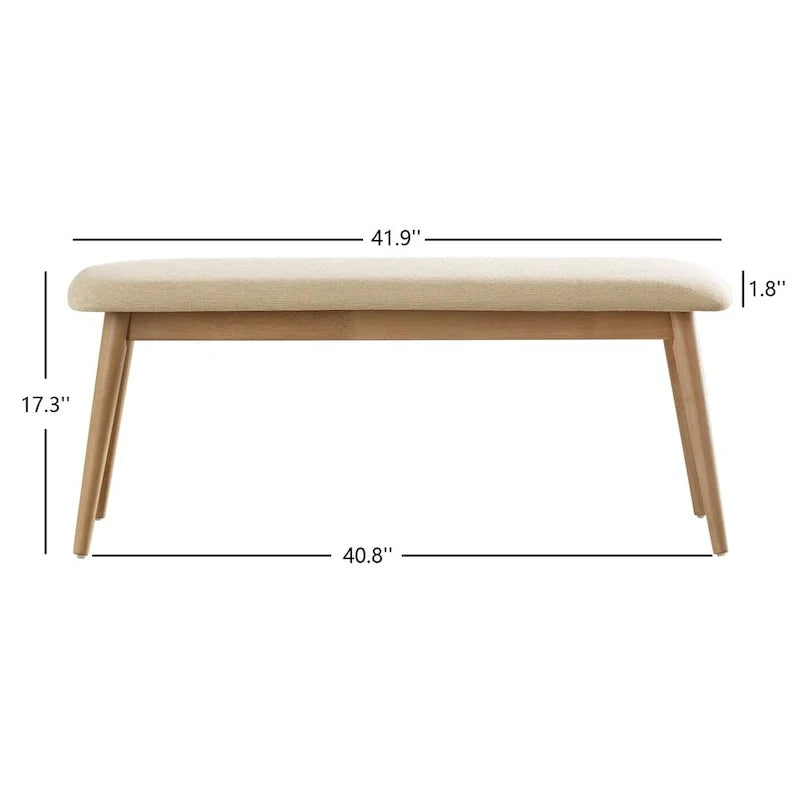 Set da pranzo in rovere norvegese danese con gambe affusolate, di iNSPIRE Q Modern