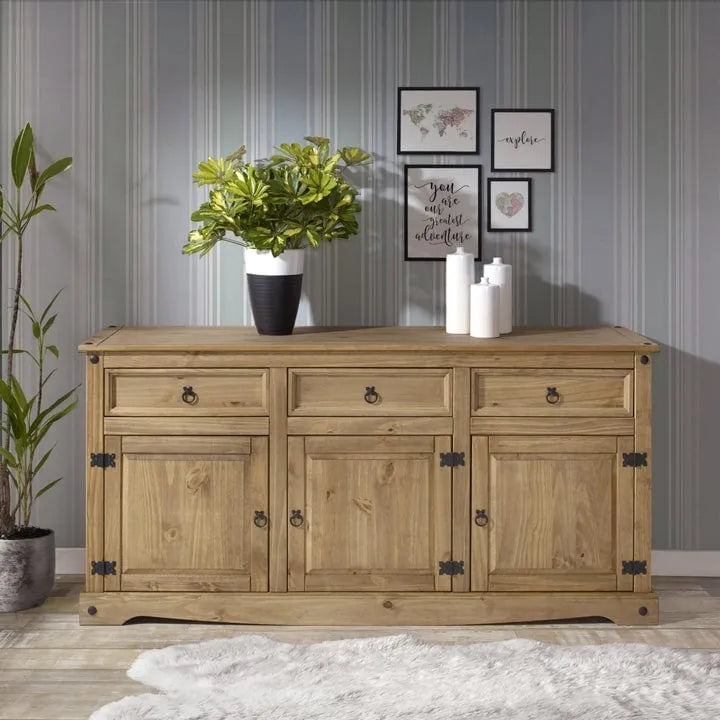 65 Holz-Buffetschrank im Landhausstil - Corona-Kollektion