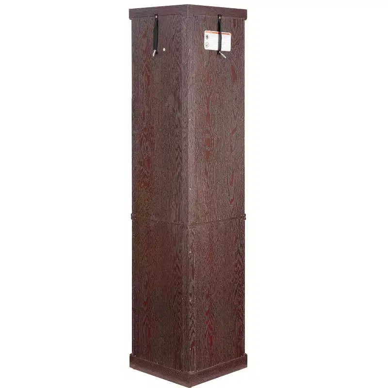 Eckvitrine mit Glastüren und Einlegeböden, Eckvitrine fürs Wohnzimmer