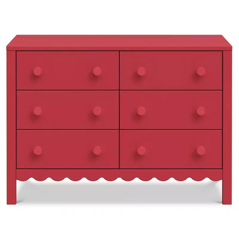 Cassettiera Scallop a 6 cassetti