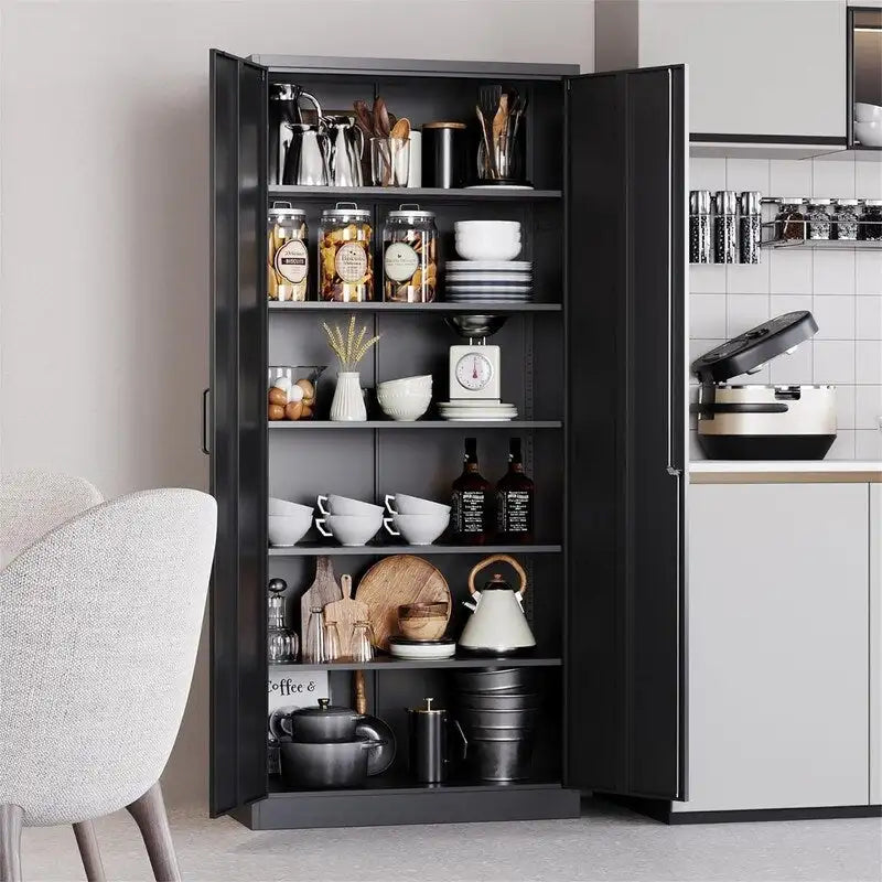 Armoire de rangement avec portes