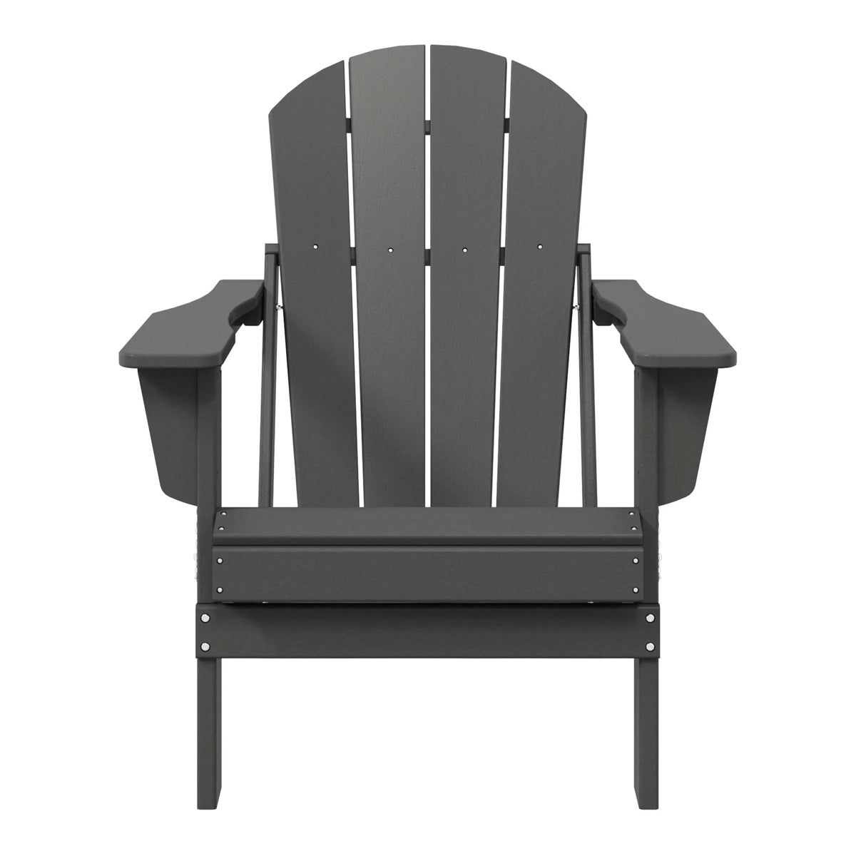 Polytrends Laguna Adirondack-Klappstuhl für die Terrasse, lichtecht und wetterbeständig